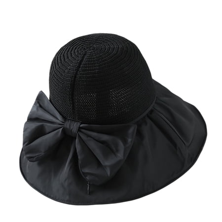 Bucket Hats For Woman Packable Bucket Hat Men Fishing Hat Sun Hat For Beach Beach Summer Hats Quick Dry Bucket Hats Fishing Hat For Men Outdoor Summer Hat Lightweight Hiking Hat Black