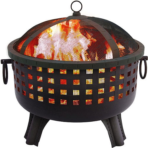 Landmann Garden Series Savannah Firepit, Black by Landmann