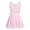 Pink, variant on Venjoe Kids Big Girls Cotton Wide Camisole Ballet Dance Dress Gymnastics Leotard with Wrap Skirt Lavender L