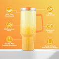 thumbnail image 3 of Ochapa 40 oz Tumbler with Handle and Straw, Travel Mug for Car, 2-in-1 Lid Stainless Steel Tumblers, 3 of 8