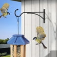 thumbnail image 3 of Clearance Under $4.49! 1PC Metal Plant Hanger, Wall Mounted Hook for Hanging Baskets & Bird Feeders, Iron, for Garden & Patio, (15x8cm, A), 3 of 5
