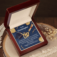 thumbnail image 6 of To Granddaughter Graduation Inseparable Necklace, 6 of 20