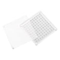 thumbnail image 1 of Yinanstore Acrylic Seashell Display Box Nail Rhinestones Storage Box Removable Organizer for Nail Art Finger Rings Necklace Small Crafts 100 Grids, 1 of 8