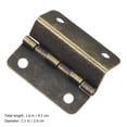 thumbnail image 3 of 10pcs Iron Plating Four-hole Hinge Wooden Box Inside Outside Installation Hinge, 3 of 6