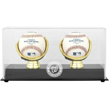 Washington Nationals Gold Glove Double Baseball Logo Display Case
