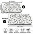 thumbnail image 3 of Fotbe Funny Chicken Car Windshield Sunshade | Sun Visor Protector Front Window Shade, Keeps Out UV Rays, Keeps Your Vehicle Cool-Small, 3 of 7