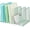 Green, variant on Desktop file sorting rack, file classification storage rack, office supplies vertical folder rack