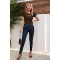 thumbnail image 6 of Vafful Womens Tops T-Shirts Short Sleeve Fashion Summer Fall Clothes One Piece Cutout Tops Long Sleeve Ribbed Slim Fitted Shirts Tee Tshirts S-XL, 6 of 8