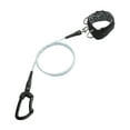 thumbnail image 2 of Freediving Lanyard Cuerda de buceo con gancho Heavy Duty Correa de seguridad profesional Cuerda de seguridad para buceo Accesorios para deportes Sunnimix Cordón de apnea, 2 of 8