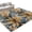 Light Beige Gray Green Tan, variant on Large Area Rugs 5'x8', Navy Blue Brown Carpet Runner Indoor Outdoor Rugs Home Decor Aesthetic, Tropical Palm Leaves Vintage Non Slip Mats Washable Accent Rug for Living Room Bedroom