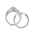 thumbnail image 4 of Everly Women's Diamond 14k White Gold Bridal Set, 4 of 7