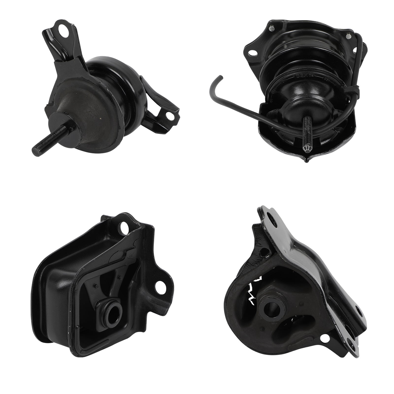 ECCPP Engine Motor Mount and Transmission Mount Set Fit For Honda Accord 1998 1999 2000 2001 2002 2.3L, Automatic Transmission A6572 A6564 A6583 A6570