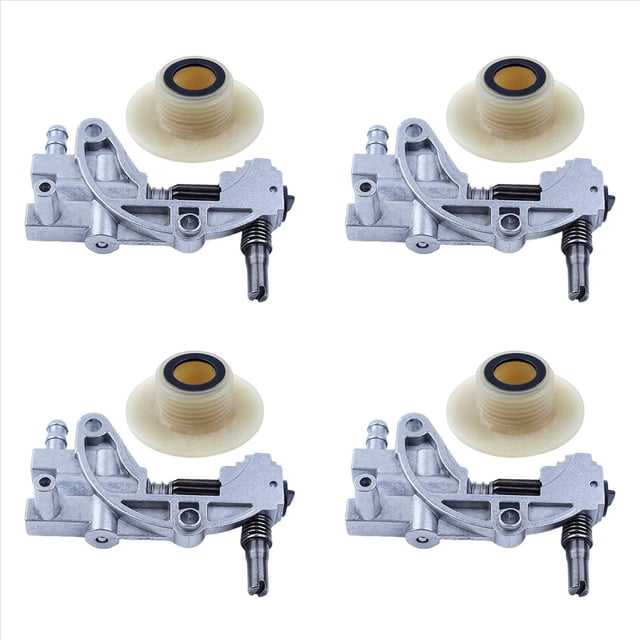 4X Kit de Engranaje Helicoidal de Bomba de Accionamiento de Aceite para Motosierra 5200 4500 5800 52Cc 45Cc 58Cc Repuestos
