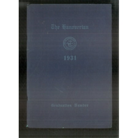 (Custom Reprint) Yearbook: 1931 Hanover High School - Hanoverian Yearbook (Hanover, MA)