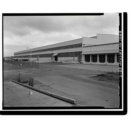 Historic Print, Oakland Naval Supply Center, Aeronautical Materials Storehouses, Between E & G Streets, between Fourth & Sixth Stre, Oakland, Alameda County, CA - 2, 16" x 20"