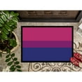 thumbnail image 3 of Carolines Treasures CK8011MAT Bisexual Pride Door Mat Indoor Rug or Outdoor Welcome Mat 18x27 Doormat 18H X 27W, 3 of 4