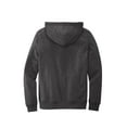 thumbnail image 2 of District Men Male V-Neck Hoodie Dt8100 Charcoal Hthr Medium, 2 of 2