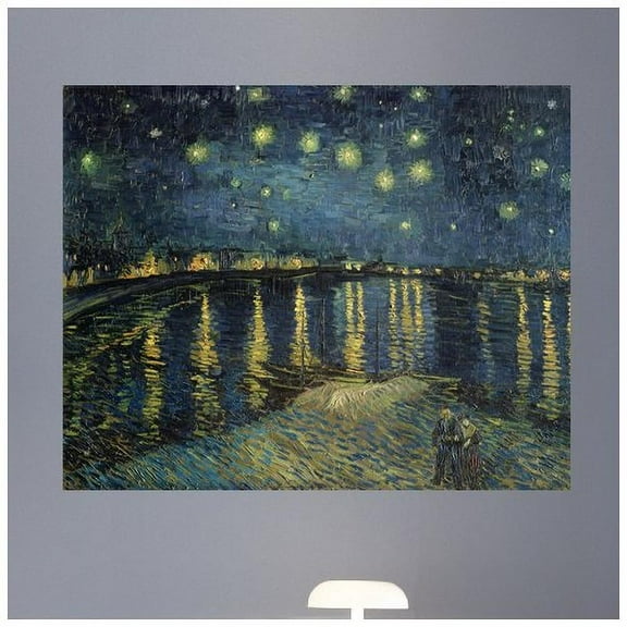 Wallhogs Van Gogh The Starry Night (1888) Wall Mural