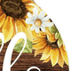 thumbnail image 2 of Letrero de puerta de granja con diseño de girasol para decorar la pared del hogar, 2 of 5