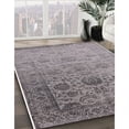 thumbnail image 2 of Ahgly Company Indoor Rectangle Mid-Century Modern Silver Pink Oriental Area Rugs, 5' x 7', 2 of 6