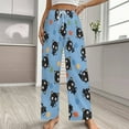 thumbnail image 2 of Chococat Womens Comfy Pajama PJ Pants Lounge Pants Sleepwear Drawstring PJ Bottoms Pants, 2 of 7