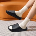 thumbnail image 6 of Cloud Slides Comfy Pillow Slides for Women & Men Soft EVA Recovery Slides Sandals Quick Drying Slippers Lightweight Thick Sole Open Toe Shower Shoes, 6 of 7
