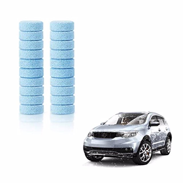 ziyahi 20pcs Solid Washer Concentrated Cleaning Washing Tools Detailing Car Cleaners Long-lasting Accessory Supply 1Set
