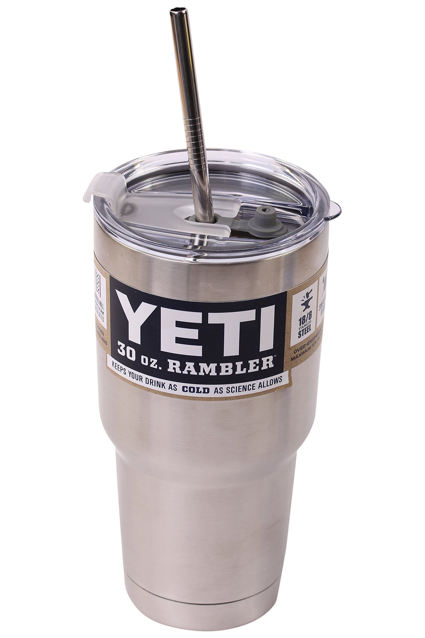 YETI Rambler Straw Lid - 30oz Tumbler Replacement Lid with Straw NEW  888830007631