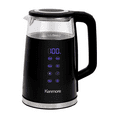 thumbnail image 1 of Kenmore Double-Walled Glass Electric Kettle 1.7L, Digital Temperature Control With 4 Pre-Sets, Black, 1 of 5