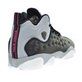 thumbnail image 3 of Jordan Jumpman Team II GG Big Kid's Shoes Black/Pink/Wolf Grey/White 820276-007, 3 of 6