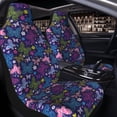 thumbnail image 2 of Uemuo Colorful Butterflies Pattern Car Seat Covers for Front Seats Waterproof Seat Covers for Cars, Universal Auto Front Seats Protector Fits for Car-2 PCS, 2 of 6