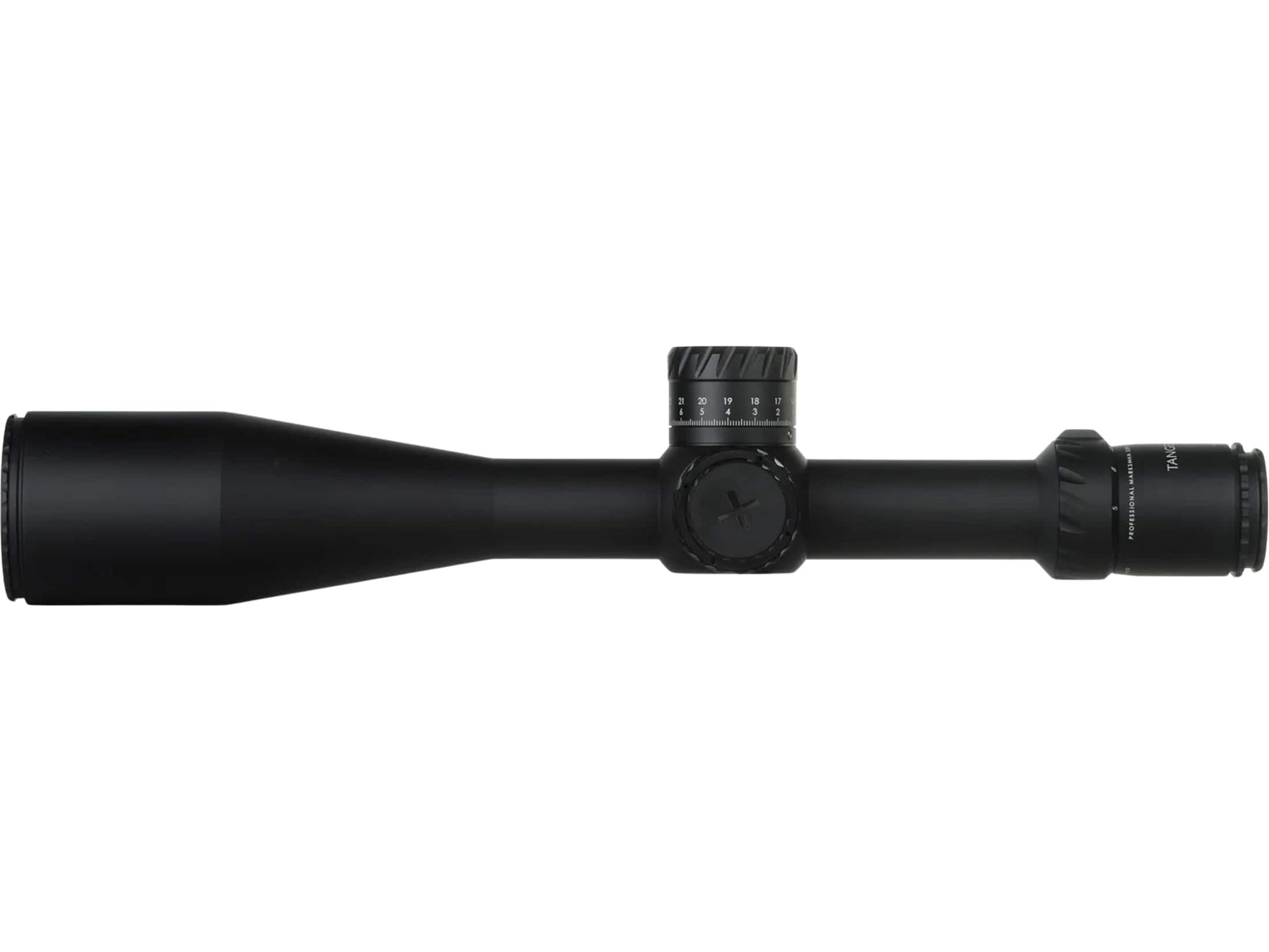 Tangent Theta TT525P Professional Rifle Scope 5-25x 56mm Illuminated Gen 3 XR Fine Reticle Matte Black
