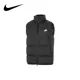 thumbnail image 2 of Chaleco de plumas Nike original para hombre y mujer, para otoño e invierno, deportivo, informal, con cuello alto, resistente al viento, cálido, DV1136-010, 2 of 4
