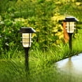 thumbnail image 1 of Luz de césped enchufable con cubierta de malla circular LED alimentada por energía solar, luz de césped retro de alto brillo, 1 of 2