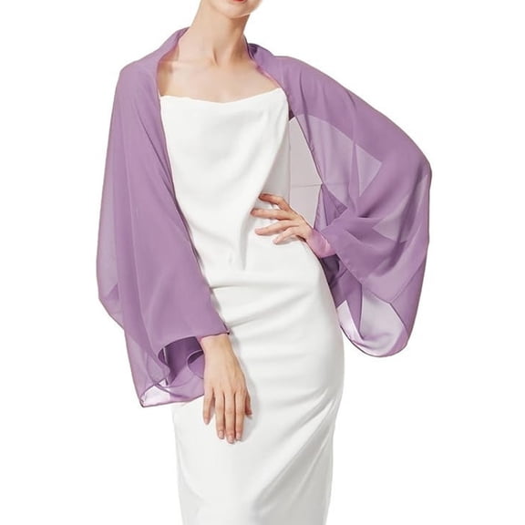 Jesscasday Elegant Solid Color Sheer Cover Up Loose Sleeves Sun Protective Lightweight Top