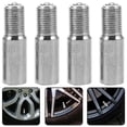 thumbnail image 4 of Miangastore 4 Pcs Rallonges de Tige de Valve en Métal Capuchons d'Extension de Valve de Pneu Rallonge de Valve Capuchons de Valve de Pneu Rallonge de Tige de Valve Valve d'Extension de Pneu, 4 of 8