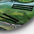 thumbnail image 3 of Designart 1 in Quartz Coastal Wall Clock, 3 of 5