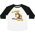 thumbnail image 3 of Inktastic My Grandma Loves Me Owl Boys or Girls Toddler T-Shirt, 3 of 5