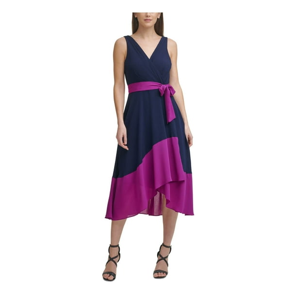 Dkny purple dress hotsell