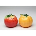 thumbnail image 3 of Hand Painted Ceramic Tomato Salt Pepper Shakers Kitchen Gift, 3 of 3