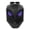 Carbon Fiber Texture, variant on Smart Knight LED Motorcycle Backpack, Hard Case Riding Laptop Bag, Waterproof, Large 19-Inch