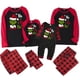 thumbnail image 1 of Conjuntos de pijamas navideños familiares a juego Grinch 2024, pijama de Grinch con parte superior y pantalones de pijama a cuadros, pijama de Grinch para niños y adultos para la familia, 3 Meses, 1 of 4