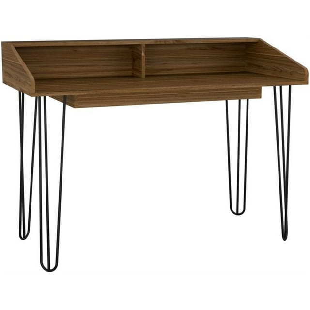 RST Brands Sego Lily Composite Bois Moderne Ordinateur Portable Bureau - Acajou