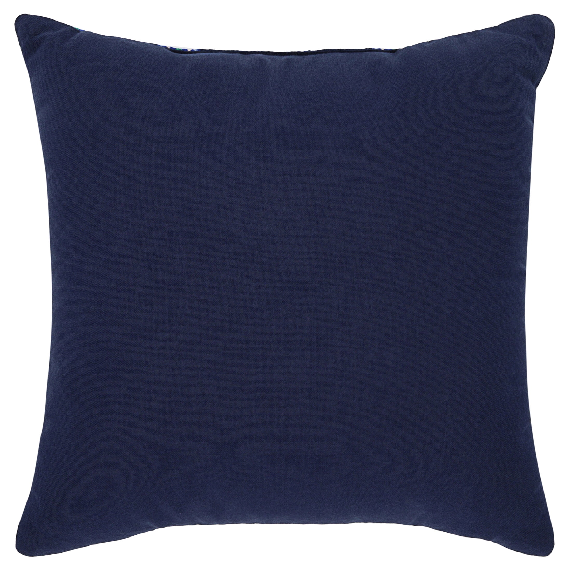 Mainstays 18" x 18" Blue Stripe Decorative Pillow