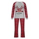 thumbnail image 1 of Atuendo para padres e hijos Trajes de Navidad Patchwork Plaid Impreso Homewear Cuello redondo Pijamas de manga larga Conjuntos de papá de dos piezas Fridja  nalpqowj26615, 1 of 5