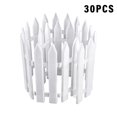 thumbnail image 1 of Hbdhejl Christmas Tree Belt White Picket Fenceside Frame Mini Plastic Decorative Fence, 1 of 2