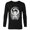 Black, variant on Alien: Romulus Xenomorph Chestburster in Ribcage Art - Long Sleeve T-Shirt for Men - Customized-Black