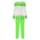 thumbnail image 5 of Puntoco Conjunto De Camiseta Y Pantalones Largos Con Cuello Redondo Y Manga Larga Con Estampado Informal Para Mujer Verde M, 5 of 5