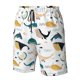 thumbnail image 4 of Fotbe Cute Whale Trajes de Baño Estampados para Hombre, Shorts de Verano de Secado Rápido, Ropa de Playa, Bañadores-3X-Large, 4 of 6
