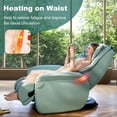 thumbnail image 2 of COSTWAY Soothe26 Massage Chair, Full Body Zero Gravity Massage Recliner with SL Track, Waist Heater, Calf Airbag, Automatic Shoulder Detection, Remote Control, Pillow, 2 of 10